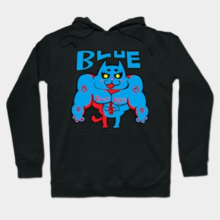 TABCxon #051 Metal Cat Blue Hoodie